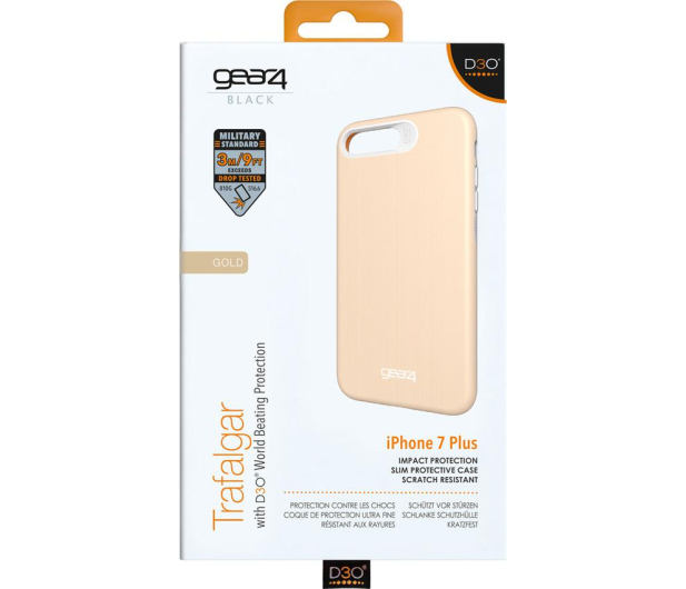 Etui Trafalgar do iPhone 7+/8+ złote - 1438437 - zdjęcie 6